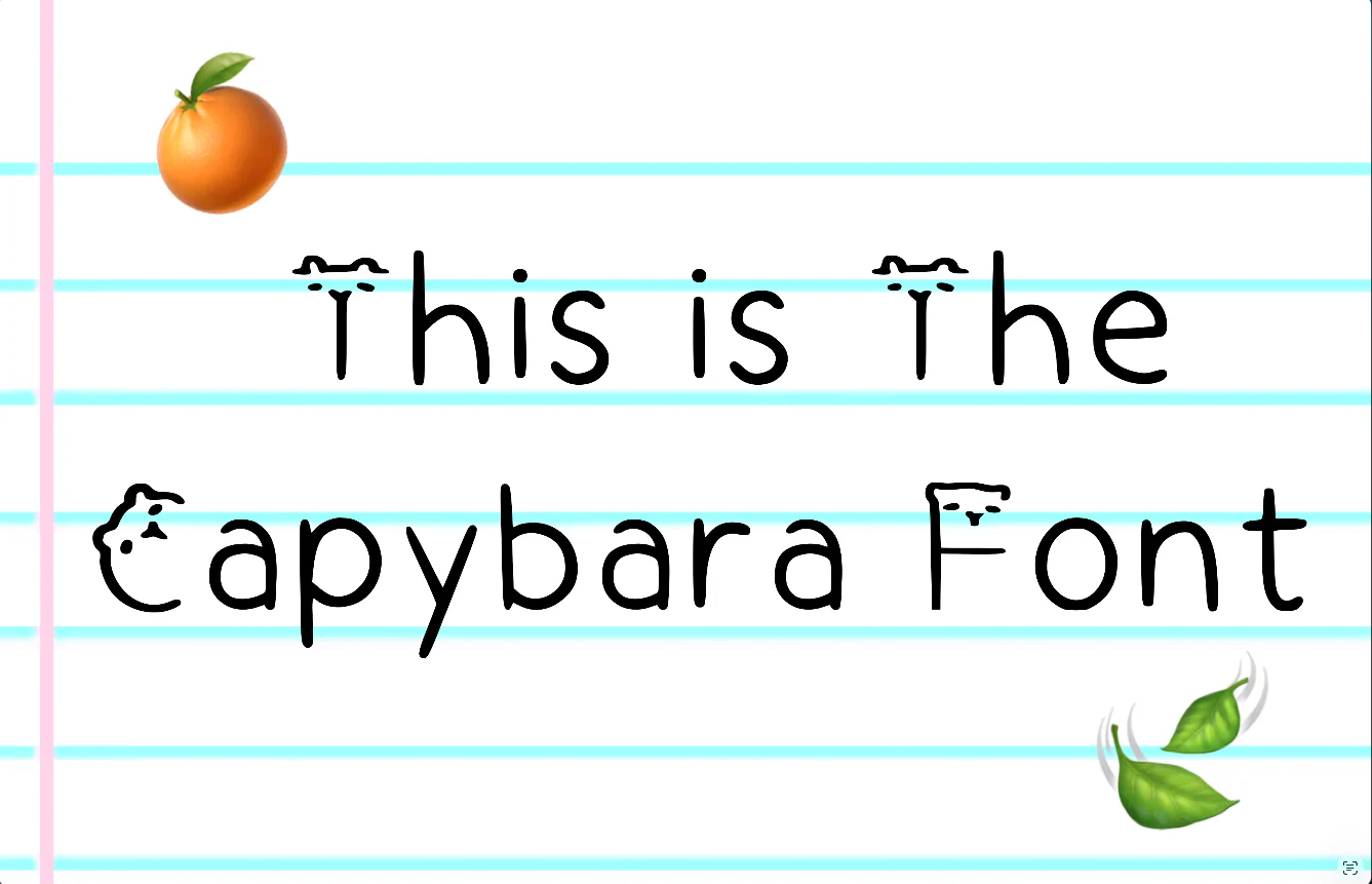 Capybara Lifestyle