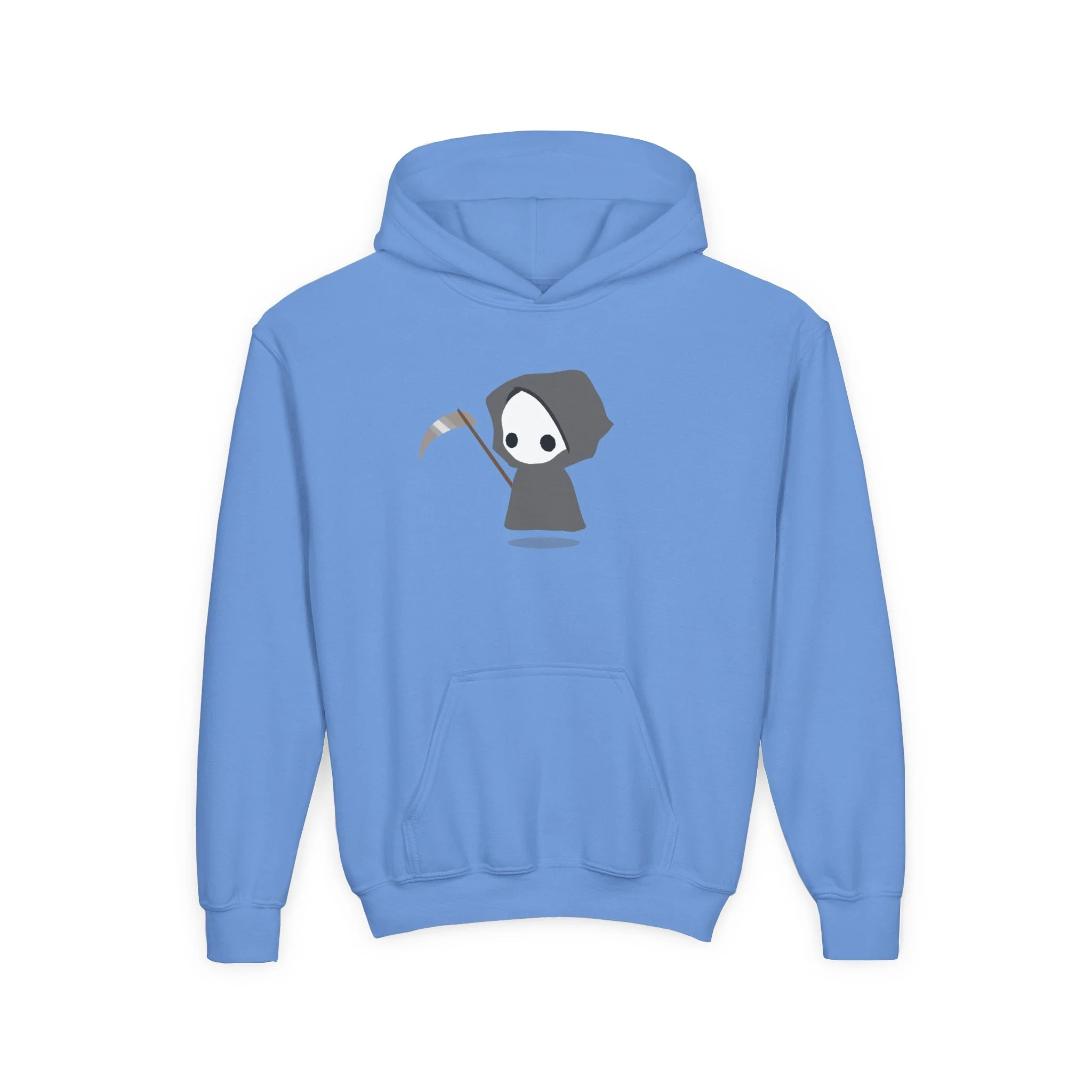 Cute Reaper: Youth Heavy Blend Hooded Sweatshirt - Image 11