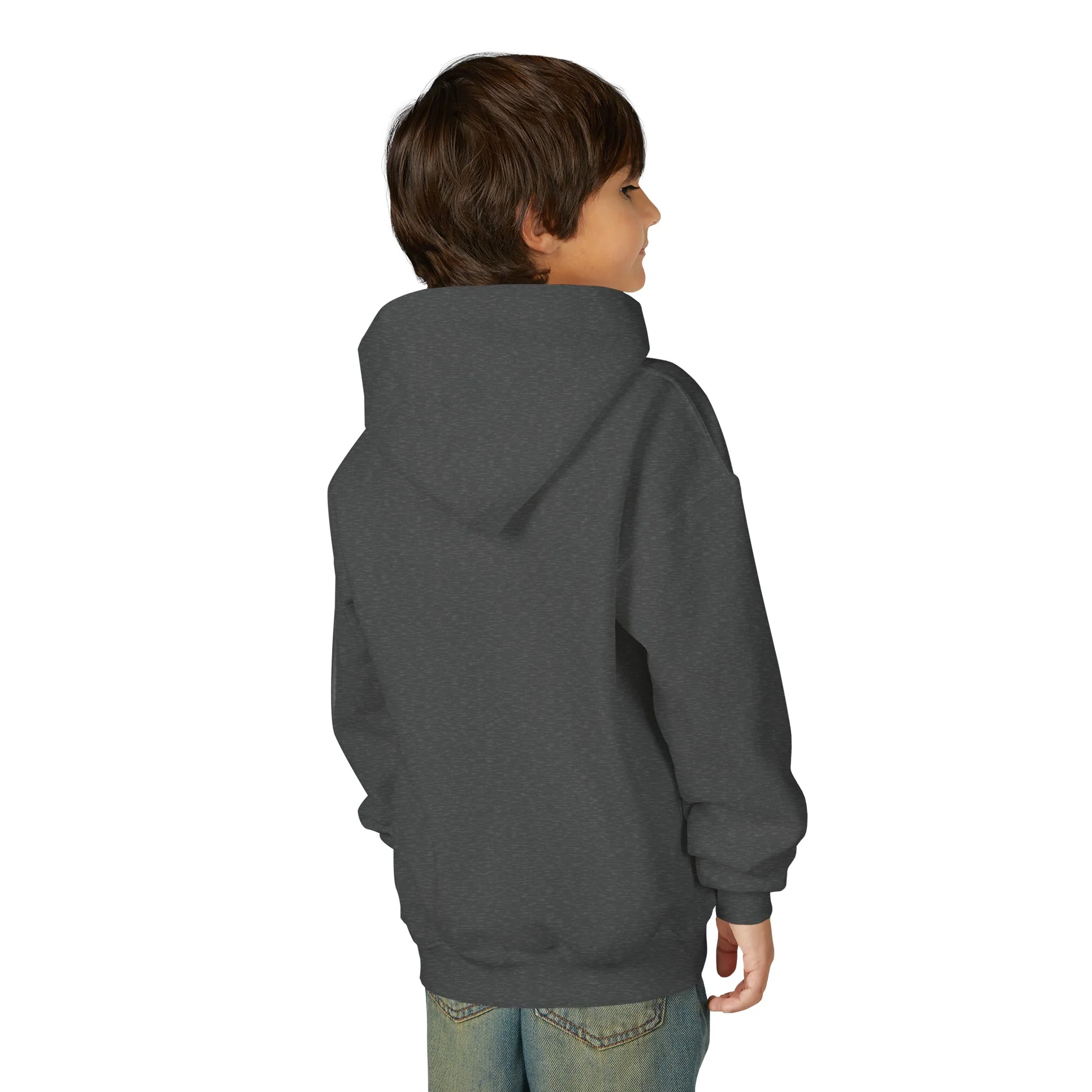 Cute Reaper: Youth Heavy Blend Hooded Sweatshirt - Image 46