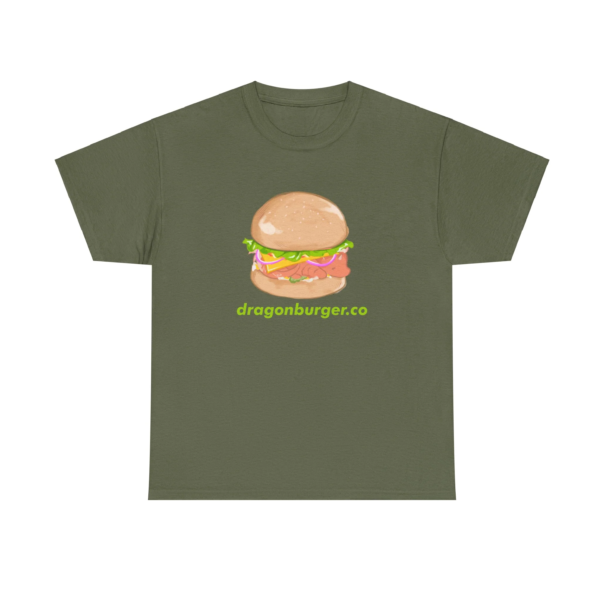 dragon burger tshirt - Image 9