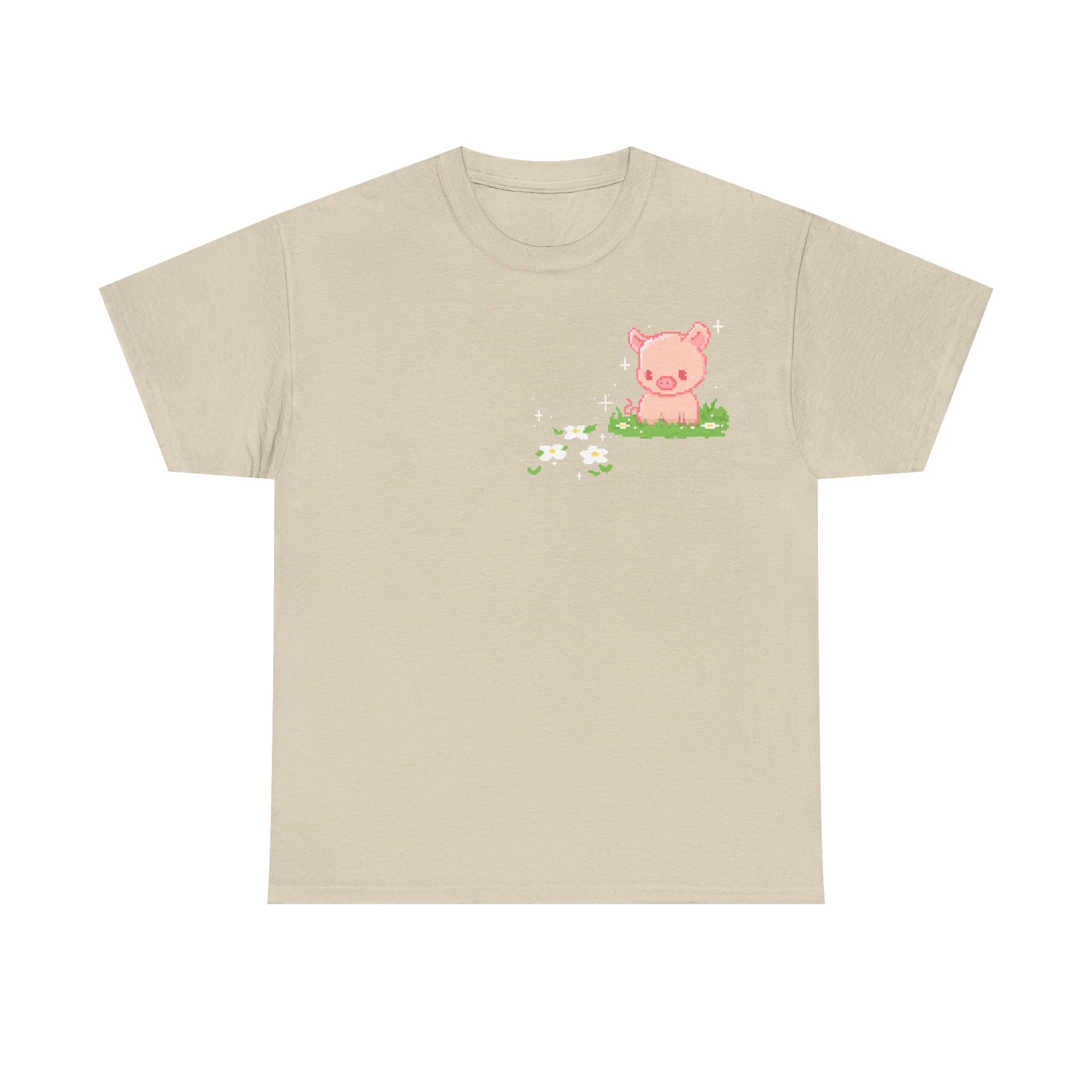 Pixel Piggy Tshirt (not double-sided) - Image 2