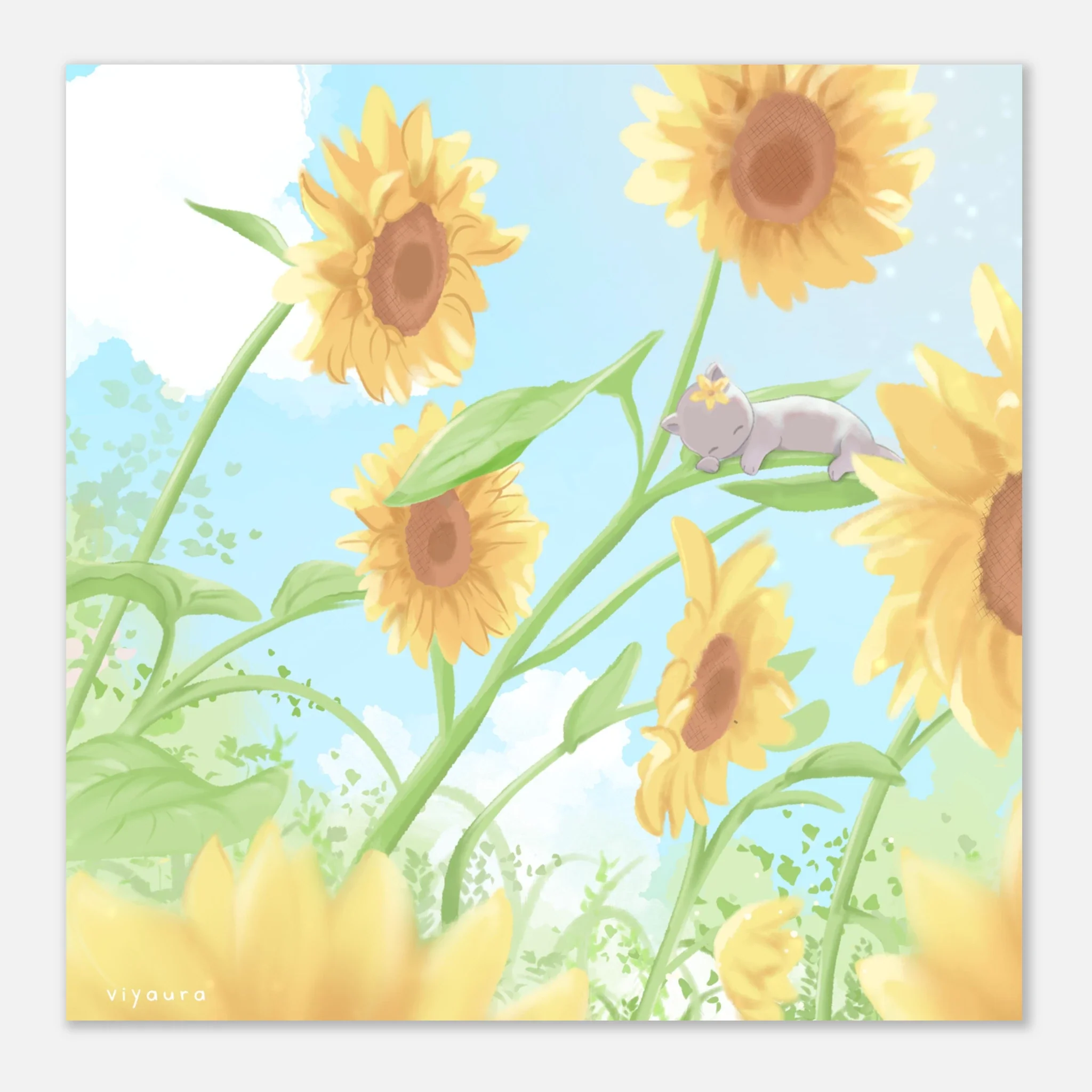 Sunflower Garden Poster - Image 2