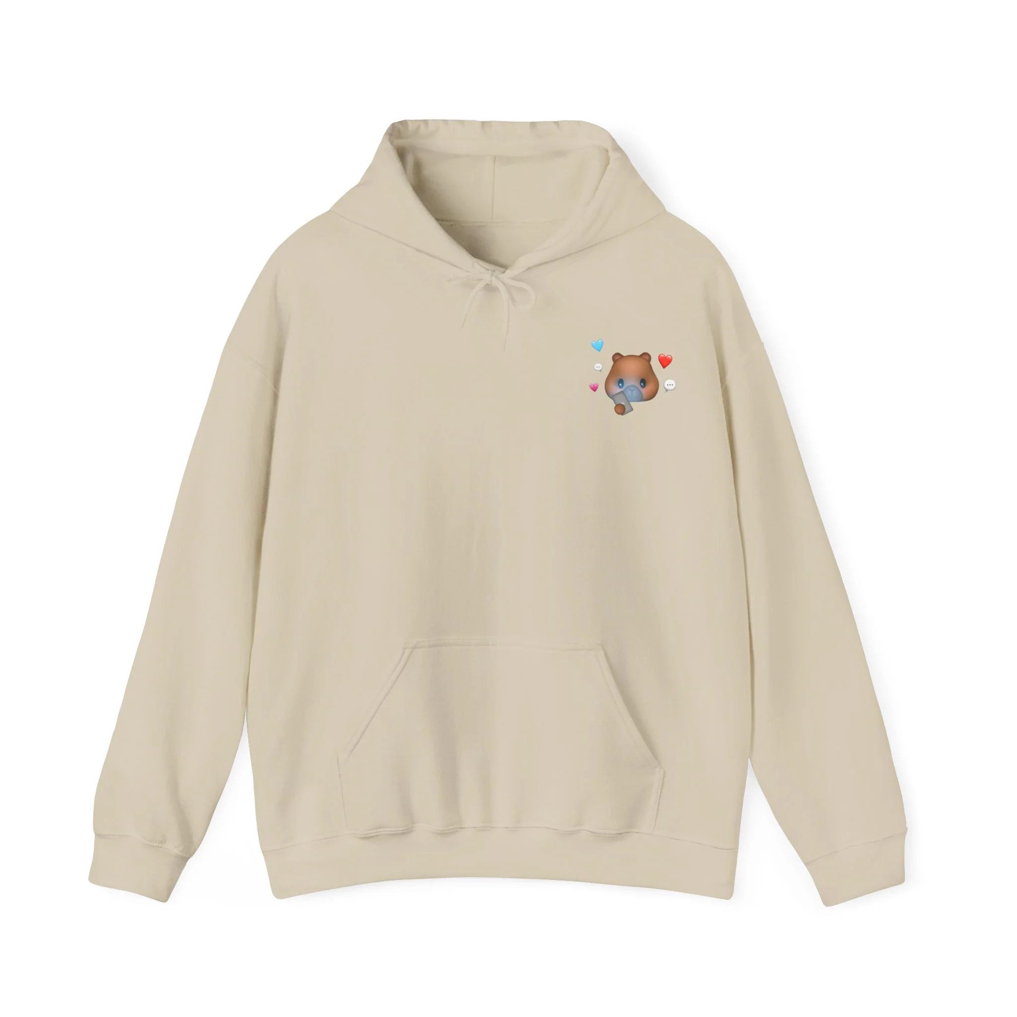 texting capy hoodie - Image 9